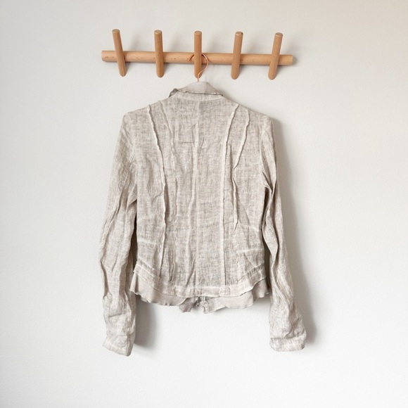 Women's Beige Jacket - Picture 7 of 11